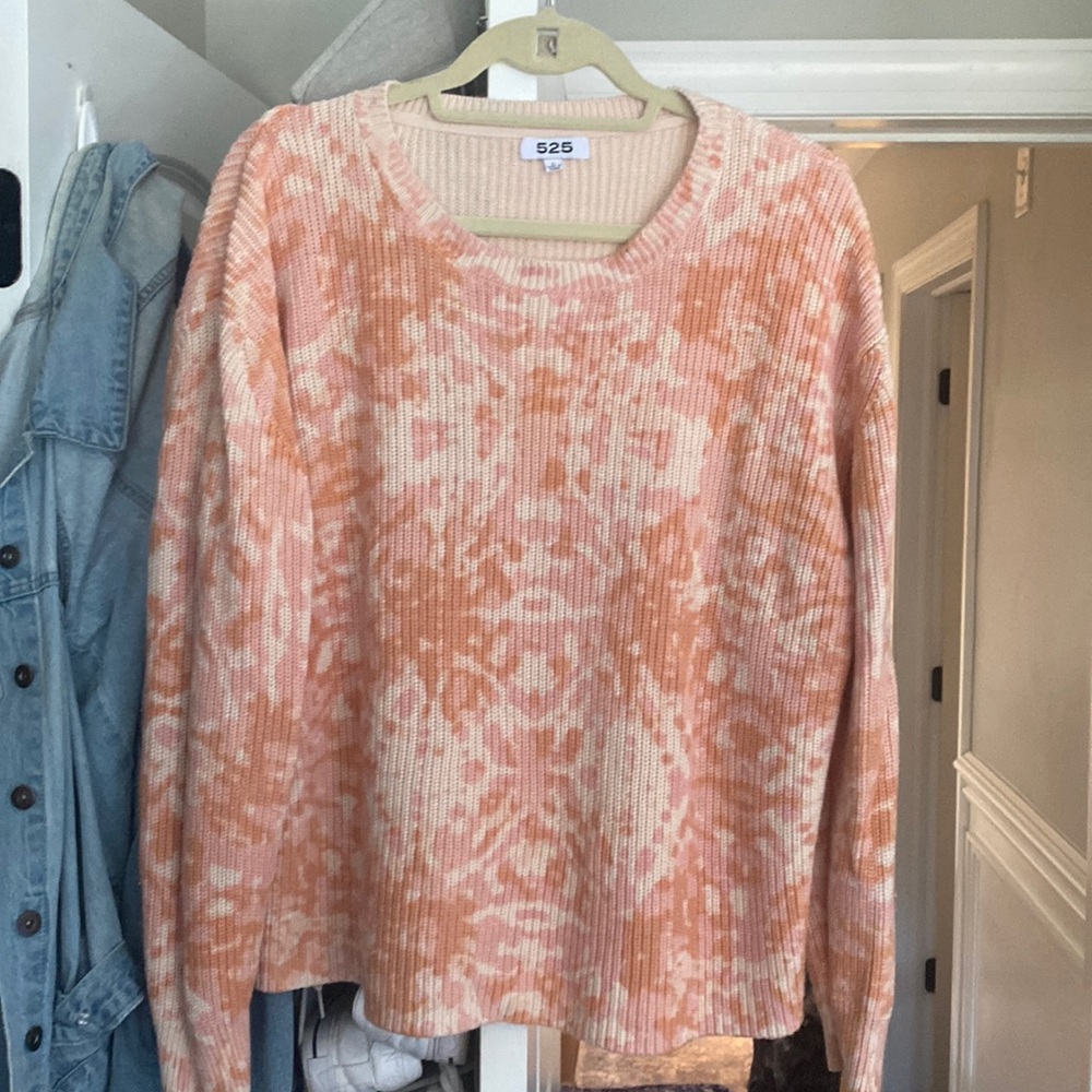 Pink sweater